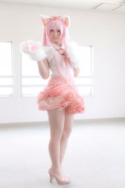 Enako (江名子) Enacat] Necomimi (고양이 귀) (White)