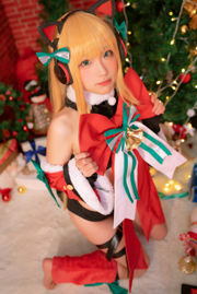 [Foto di COSER celebrità di Internet] Blogger di anime Mime Yami - Girls Frontline TMP Christmas