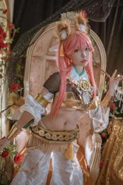 [Cosplay Photo] Populaire Coser Nizo Nisa - Tamamo ancien Myth Dress