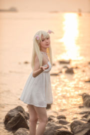 [COS Welfare] Anime blogueur Xianyin sic - Robe blanche Illya