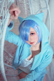 [Cosplay Photo] Blogger anime Xianyin sic - Kehidupan RE di dunia lain dari awal Rem piyama kucing