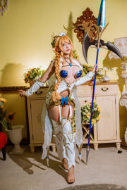 [Net Red COSER Photo] Anime-Bloggerin Jiuqu Jean - Elf Village