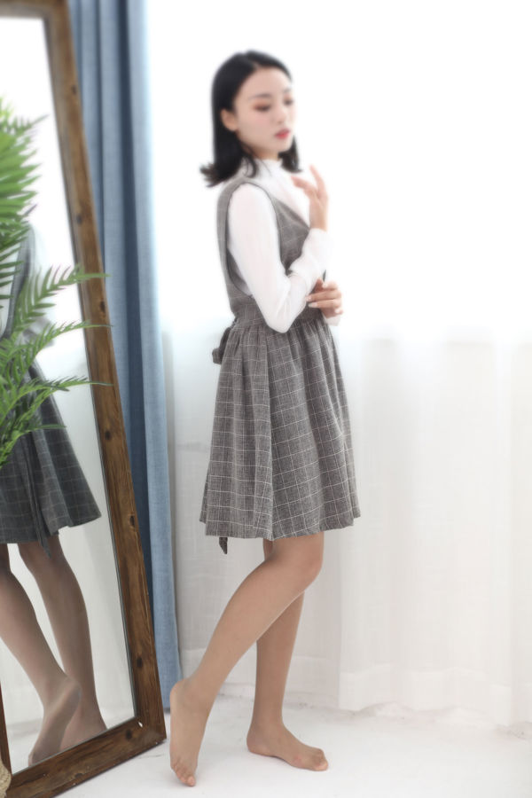 [Naisi] NO.133 Gonna a due pezzi con cinturino della camicia di Xiuxiu