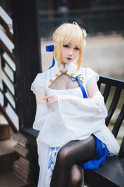 [COS Welfare] Gestoofde houtskool - saber cheongsam