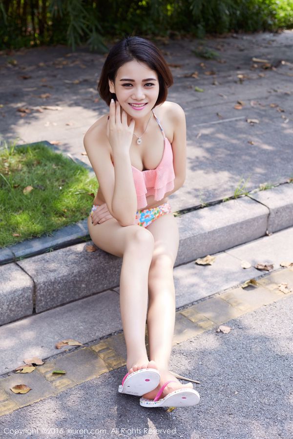 Nana baby "Natural and Fresh 3 Underwear Outdoor Shooting" [秀 人 网 XiuRen] No.501