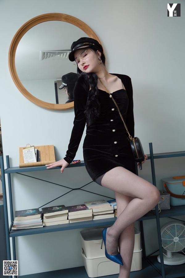 [IESS异思趣向] 九儿&羽西《黑色系姐妹淘》 黑丝