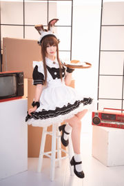 [ภาพคอสเพลย์] น่ารักและเป็นที่นิยม Coser Noodle Fairy - Ami Donkey Maid