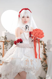 [Net Red COSER] Leuke en populaire Coser Noodle Fairy - Theresa Trouwjurk