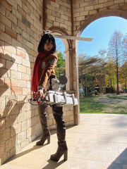 [COS phúc lợi] Hane Ame Rain Wave Photo - Attack on Titan