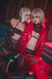 [Cosplay foto] Anime blogger Teppanyaki Ghost Dance w - Zhongshan Wharf Black Zhen en Black Duo