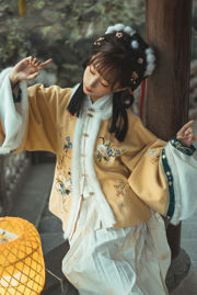 [Net Red COS] อะนิเมะบล็อกเกอร์ Momo โง่ - Hanfu รูปภาพส่วนตัว