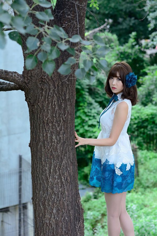 La migliore dea Li Enhui / 이은혜 "Abito in pizzo street style"
