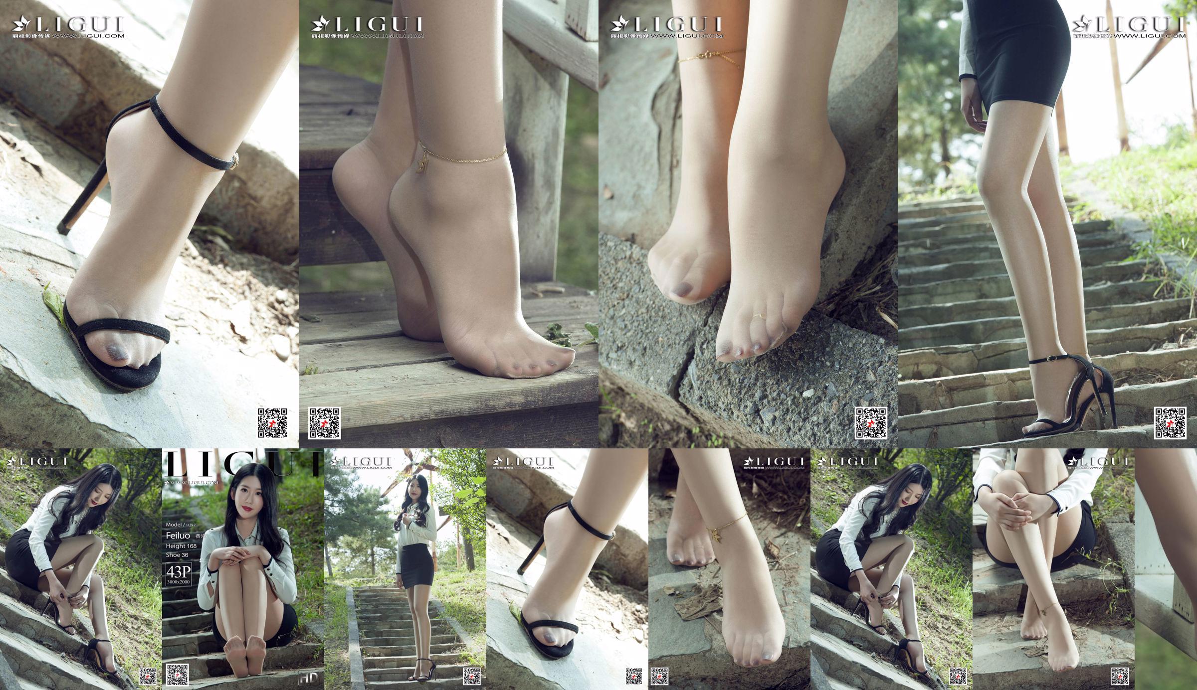 Model Fei Luo "Kaki Terbaik dalam Stoking" [Ligui Ligui] No.088781 Halaman 4