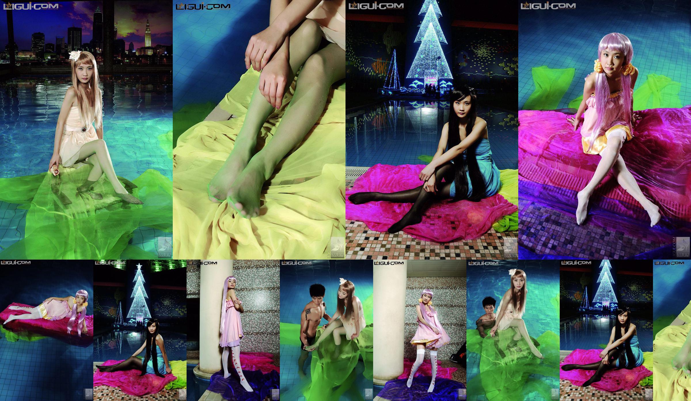 Model 马 鑫 茹 《Mermaid-like image》 [丽柜 LiGui] 丝foot photo No.3aaad7 Page 2