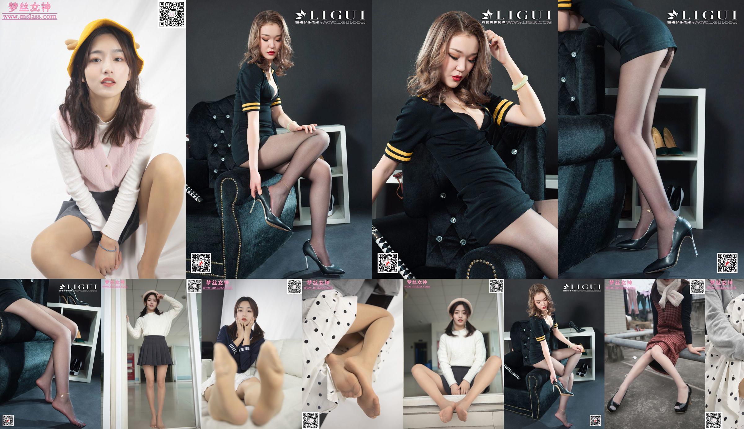 Xuanxuan Leg Model "Black Silk Stewardess Uniform" [Ligui Ligui] Internet Beauty No.6cde75 หน้า 13