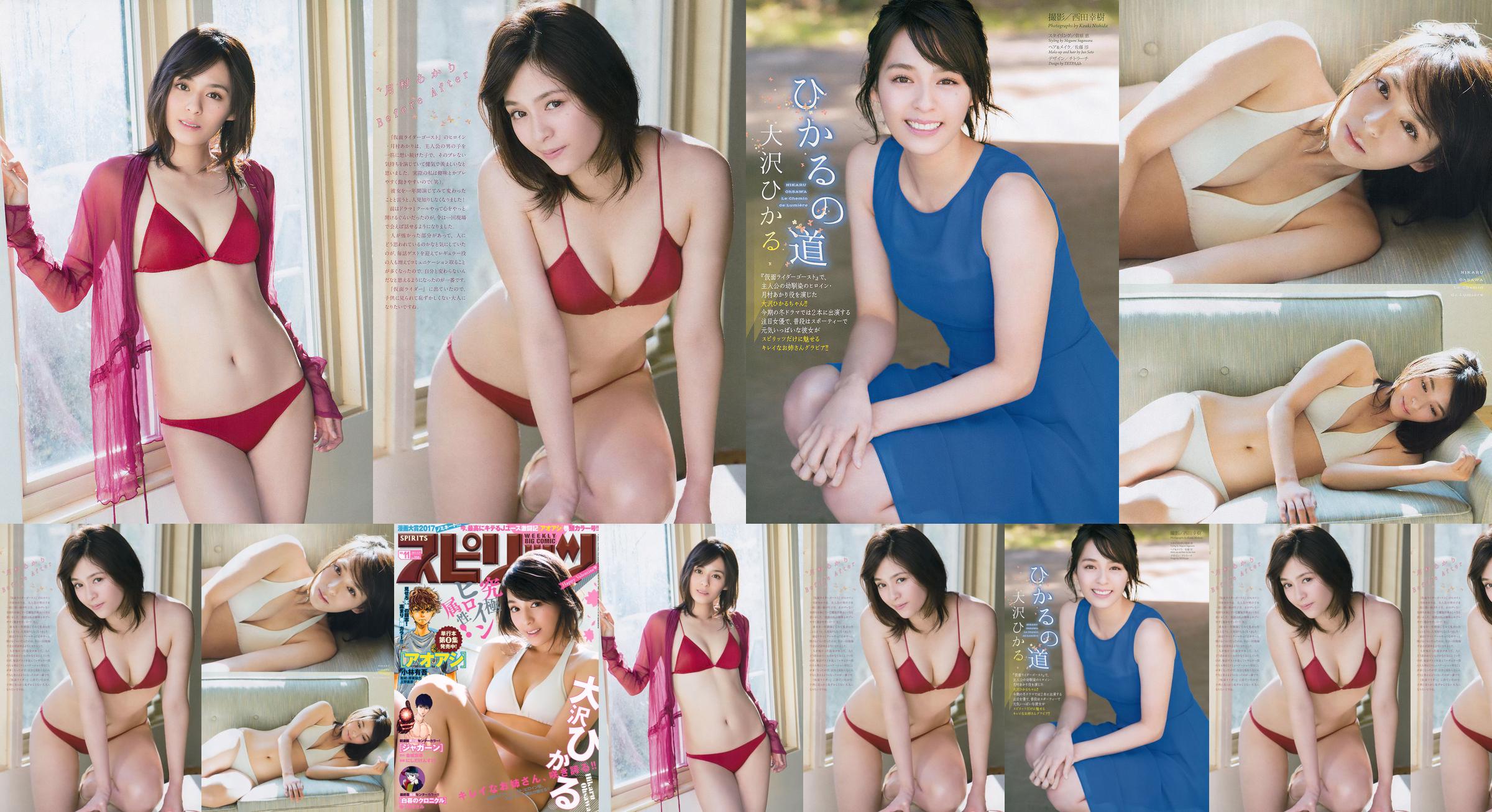 [Weekly Big Comic Spirits] 大沢ひかる 2017 No.11 Photo Magazine No.db6669 Pagina 1