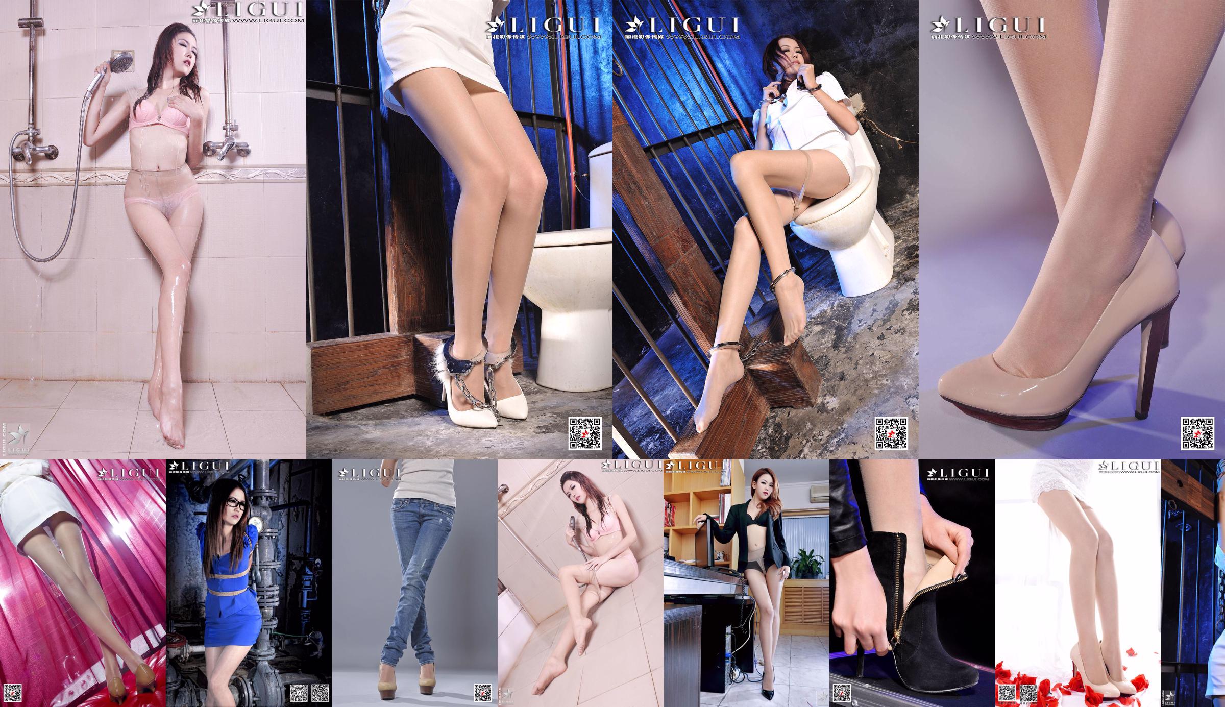 Model Kexin "Kostum Cantik dengan Kaki Halus" Karya Lengkap [丽 柜 LiGui] Foto Kaki Cantik dan Kaki Giok No.aae3f6 Halaman 8