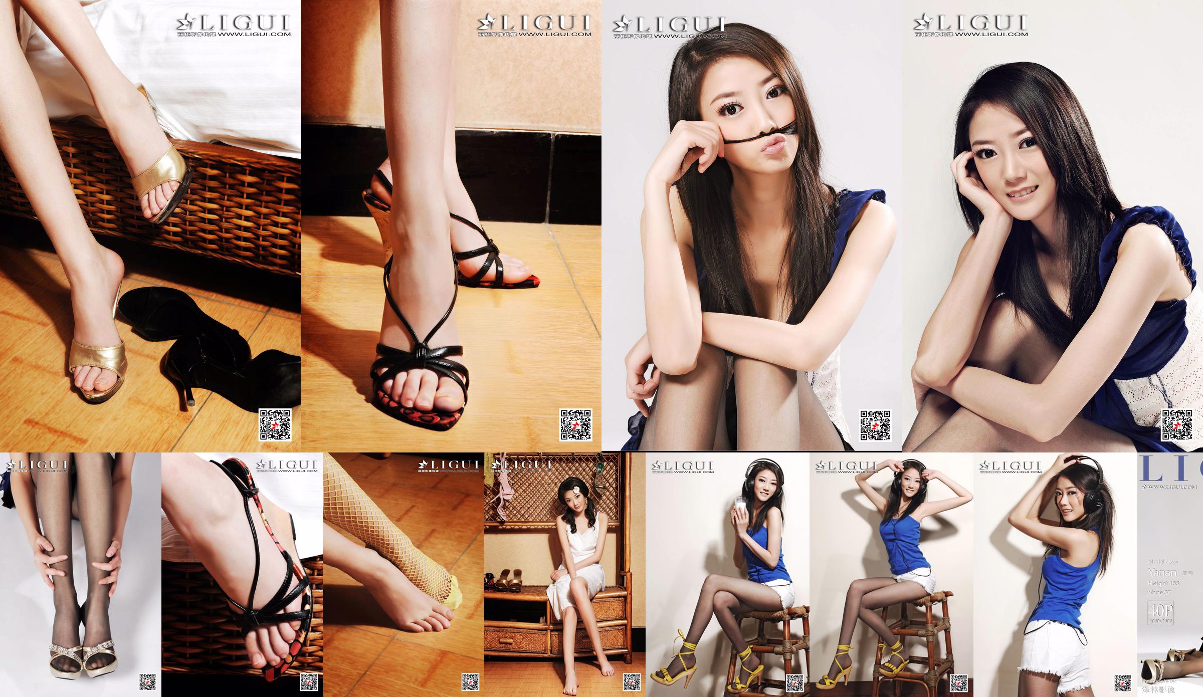 Model Asian "Fruit Girl with Black Silk" [Ligui Ligui] No.0bb01b Page 1