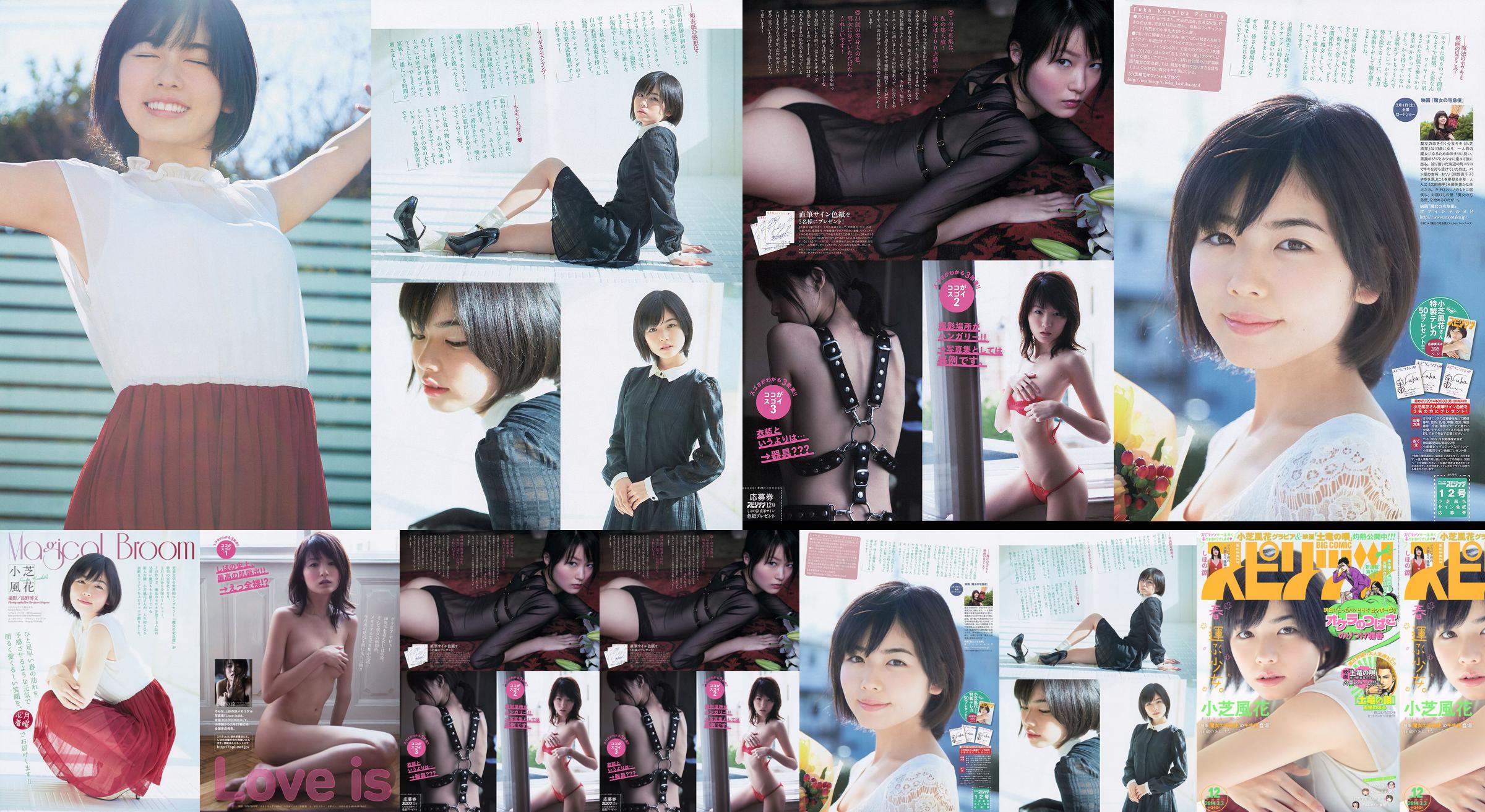 [Weekly Big Comic Spirits] 小芝風花 しほの涼 2014年No.12 写真杂志 No.63eb47 第1页