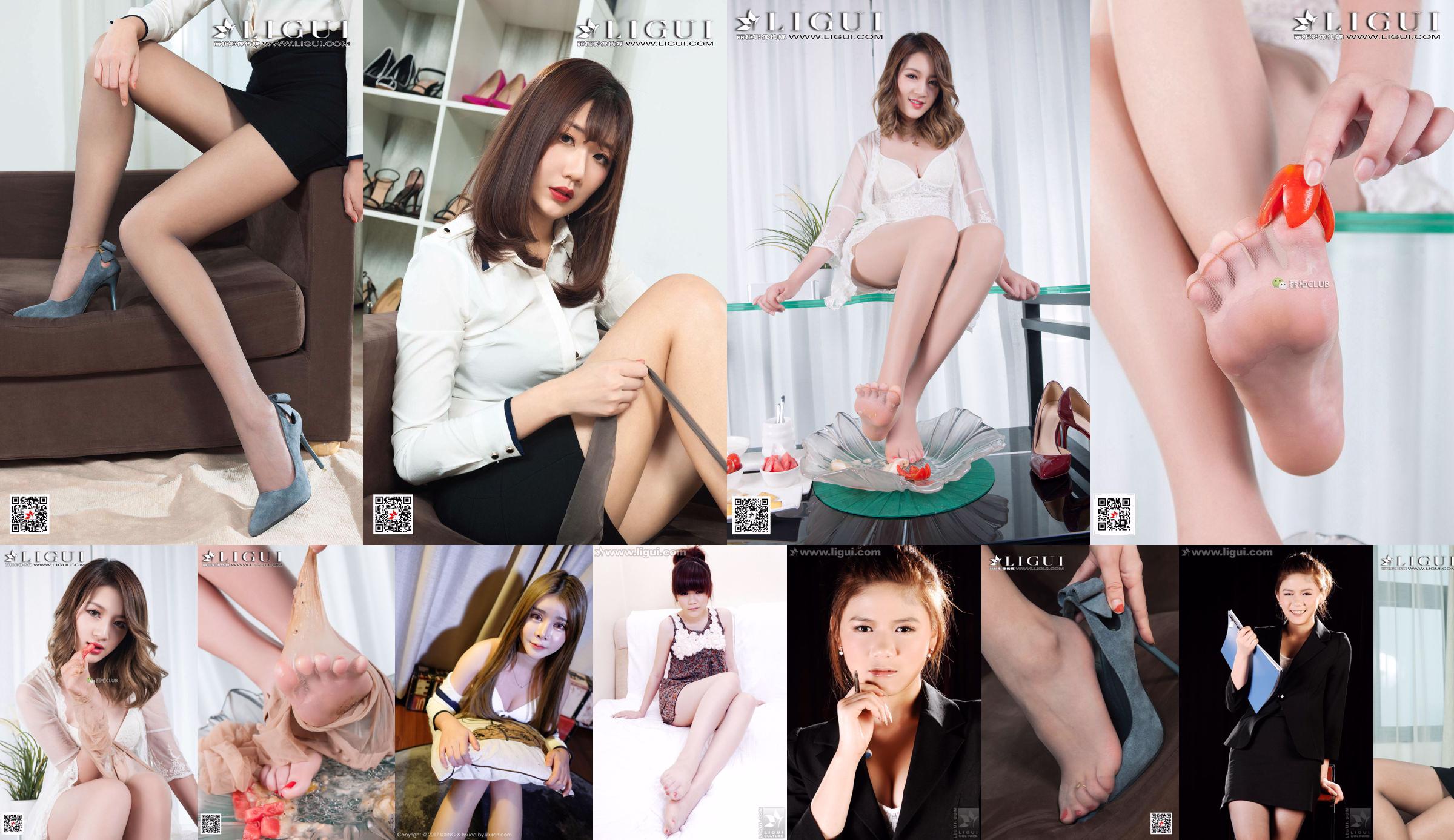 [Dasheng Model Shooting] No.127 Doudou Grey Silk School Girl No.810716 Halaman 7