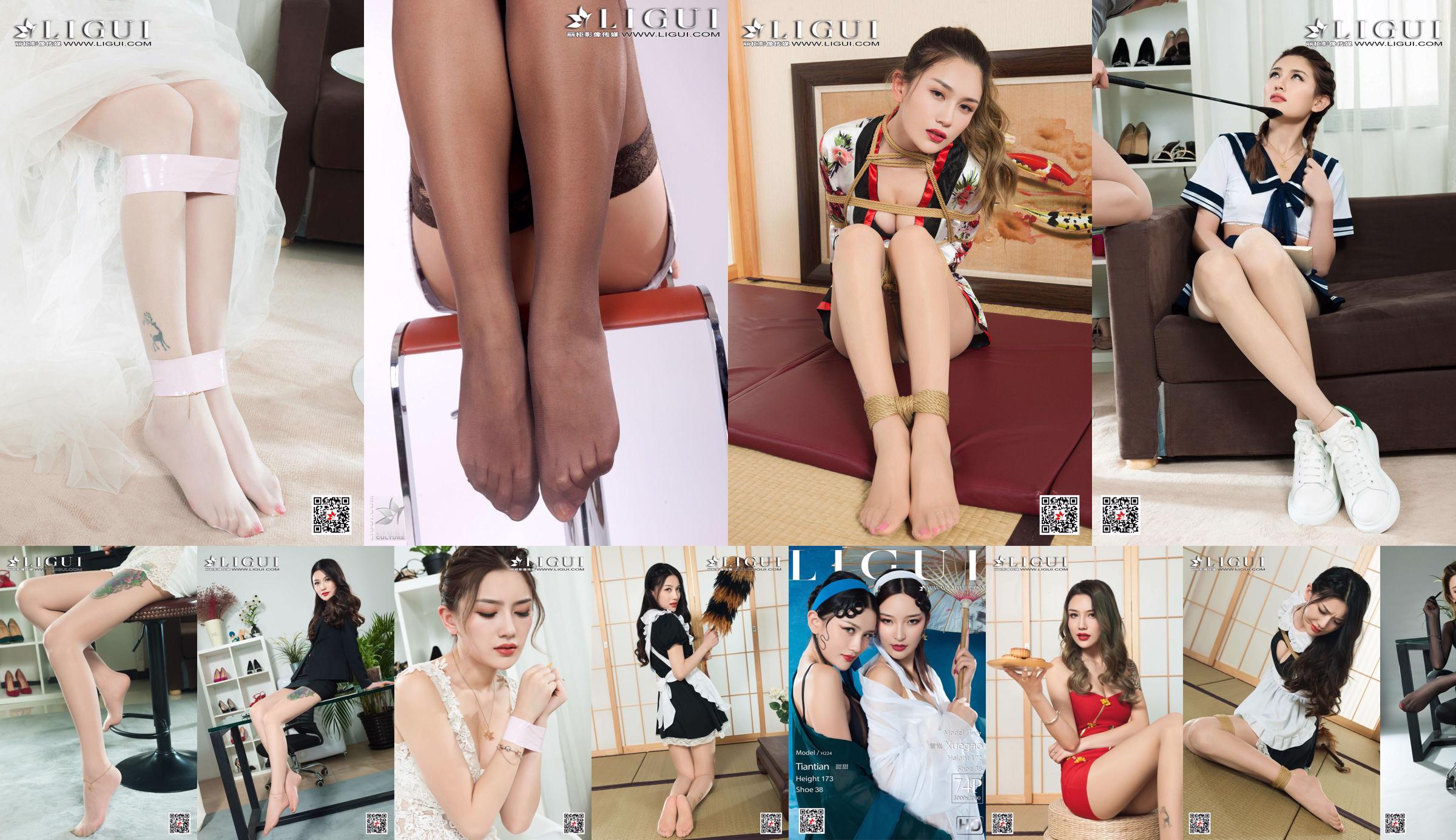 [丽 柜 Ligui] Người mẫu mạng đẹp ngọt ngào No.f23839 Trang 324