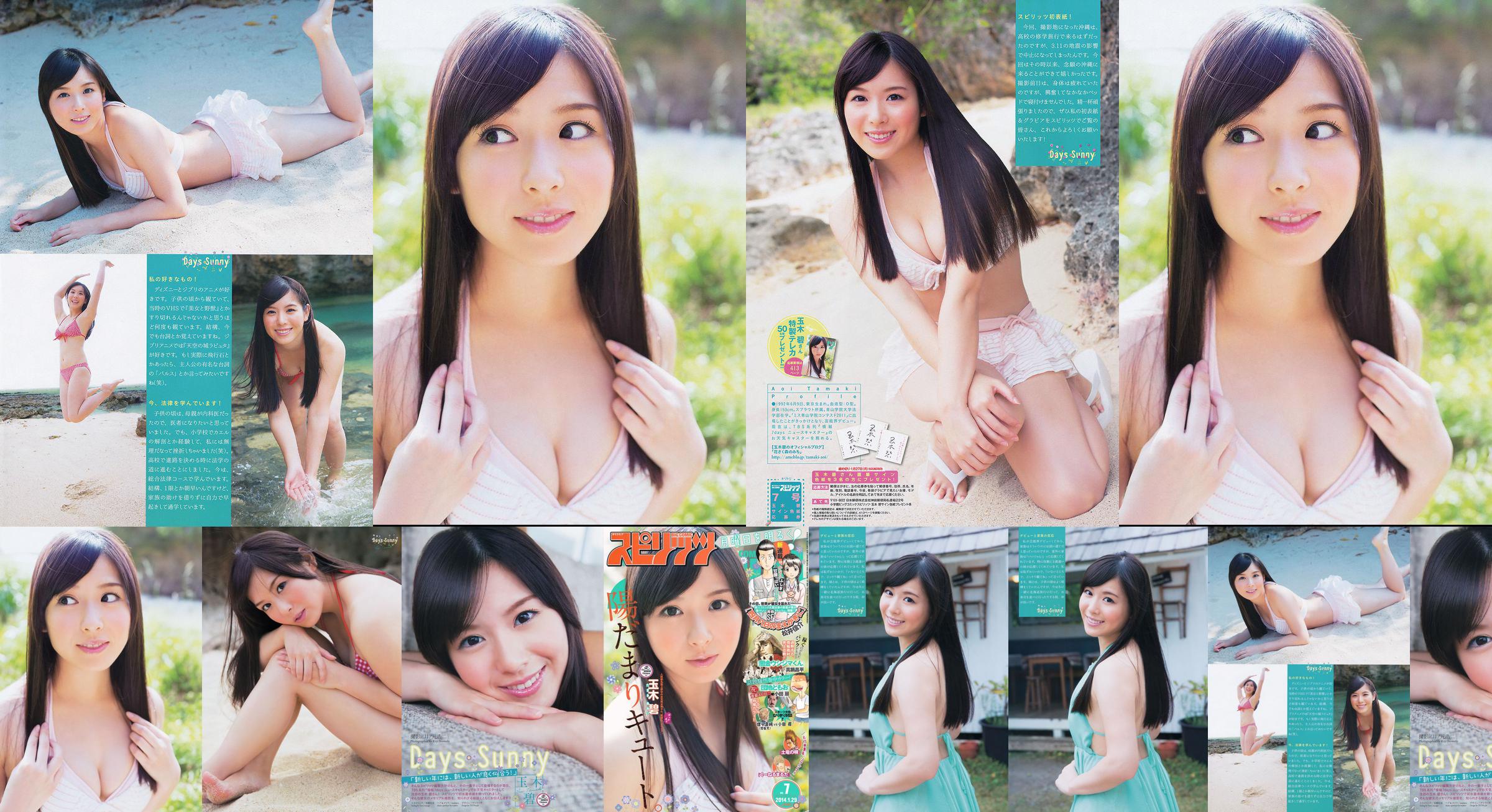 [Weekly Big Comic Spirits] Tamakibi 2014 No.07 Photo Magazine No.37c888 Pagina 1