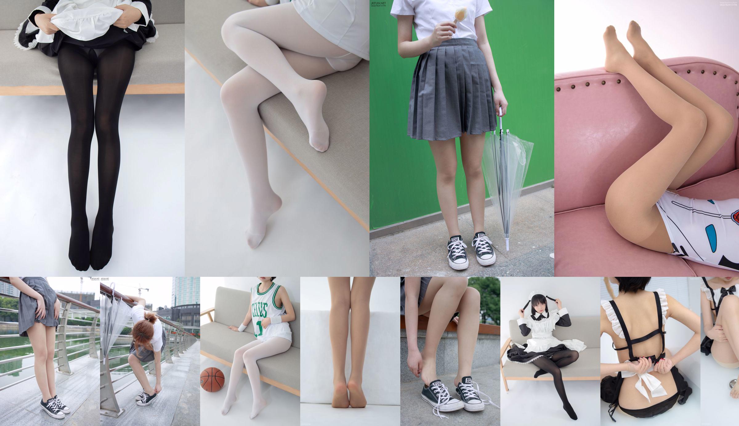 Huizi "80D White Over the Knee Socks" [Sen Luo Foundation] JKFUN-057 No.d60e65 Trang 53