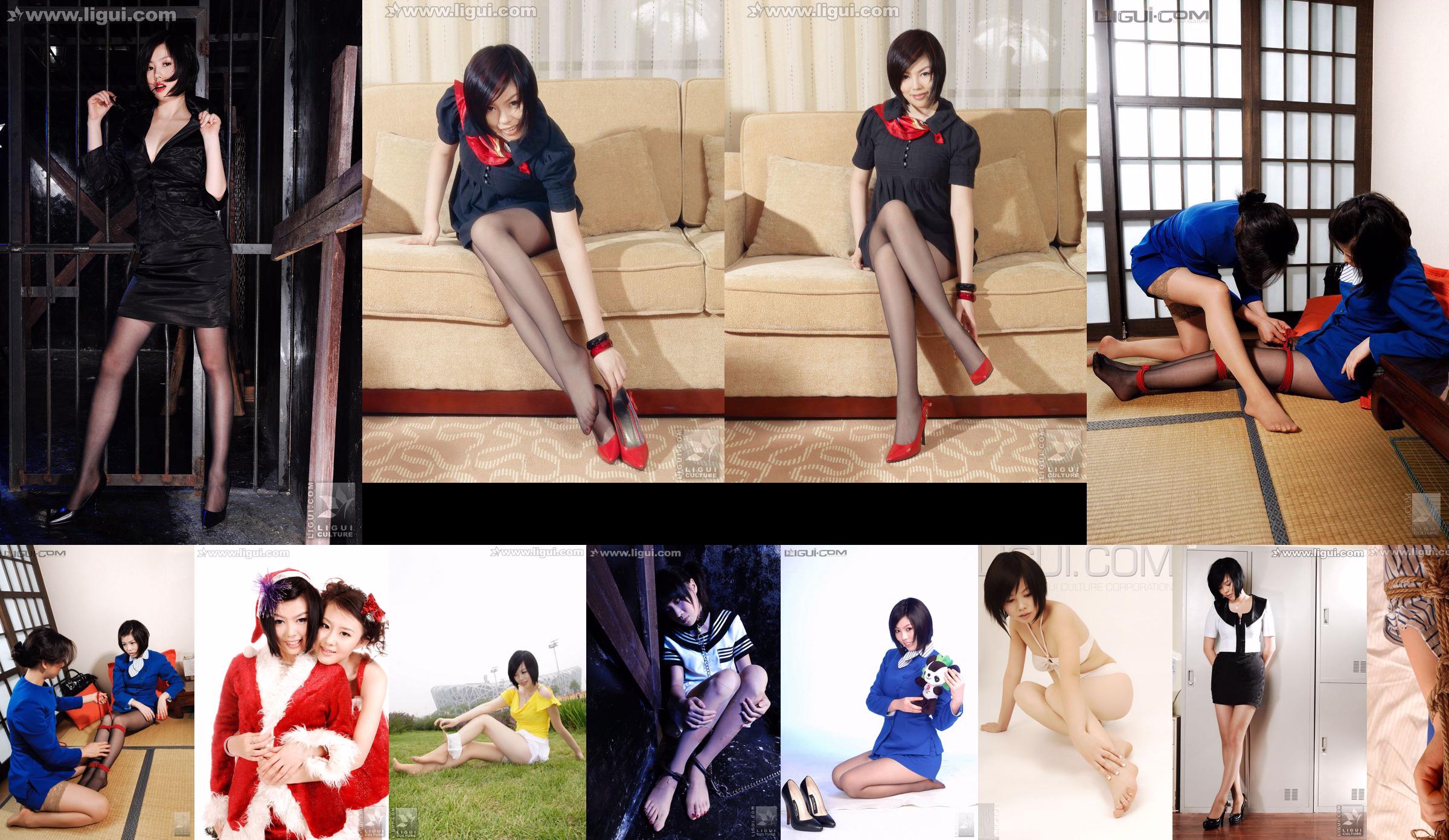 Model "Cute Pajama Foot Show" [Ligui LiGui] Stockings Foot Photo Picture No.15c1fc Page 1