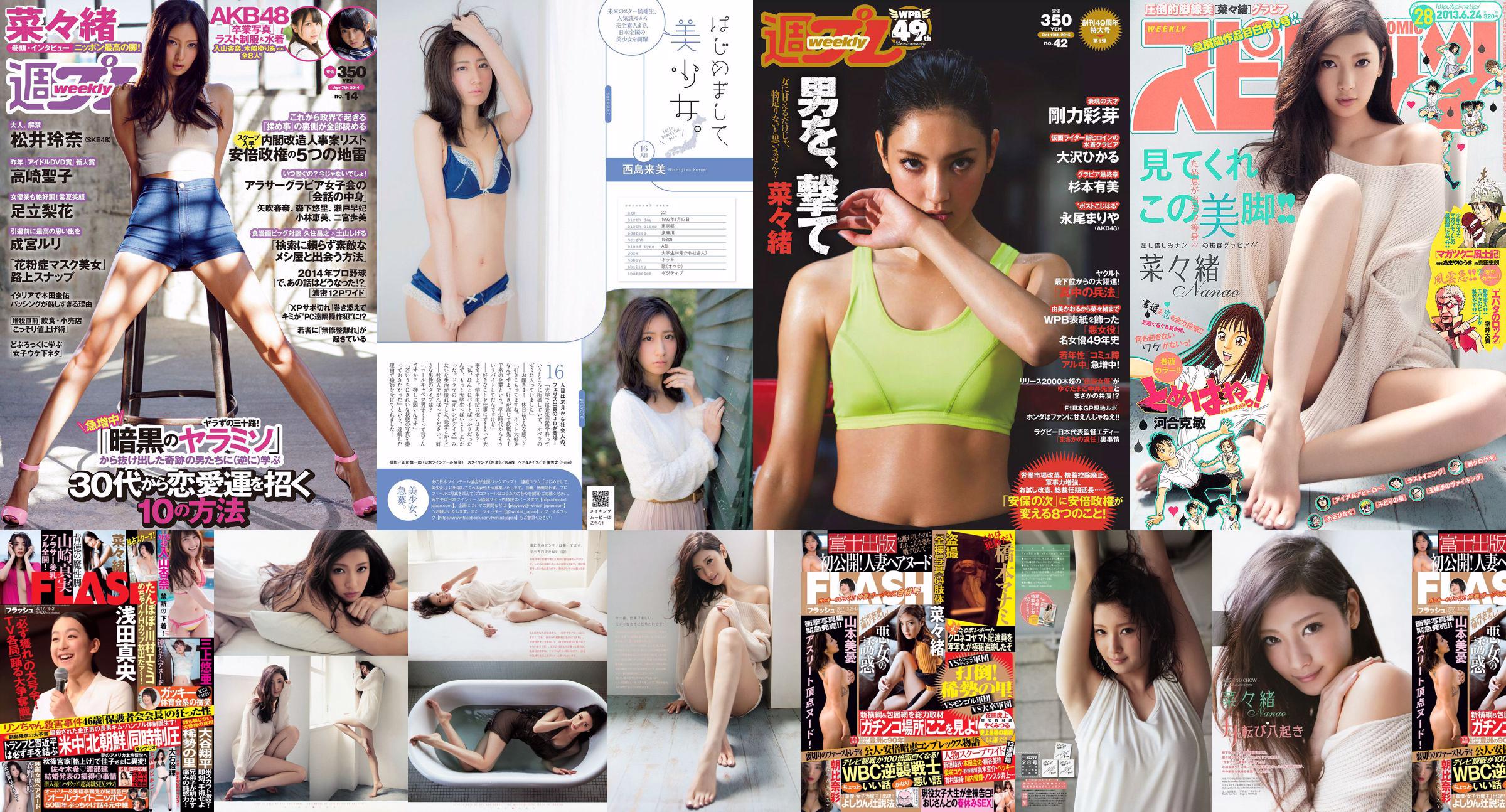 Nanao Rena Matsui Rika Adachi Natsuo Sawada Seiko Takasaki Nekomu Otogi Minami Kojima Ruri Narumiya [Weekly Playboy] 2014 No.14 Photo No.5ce451 Trang 14